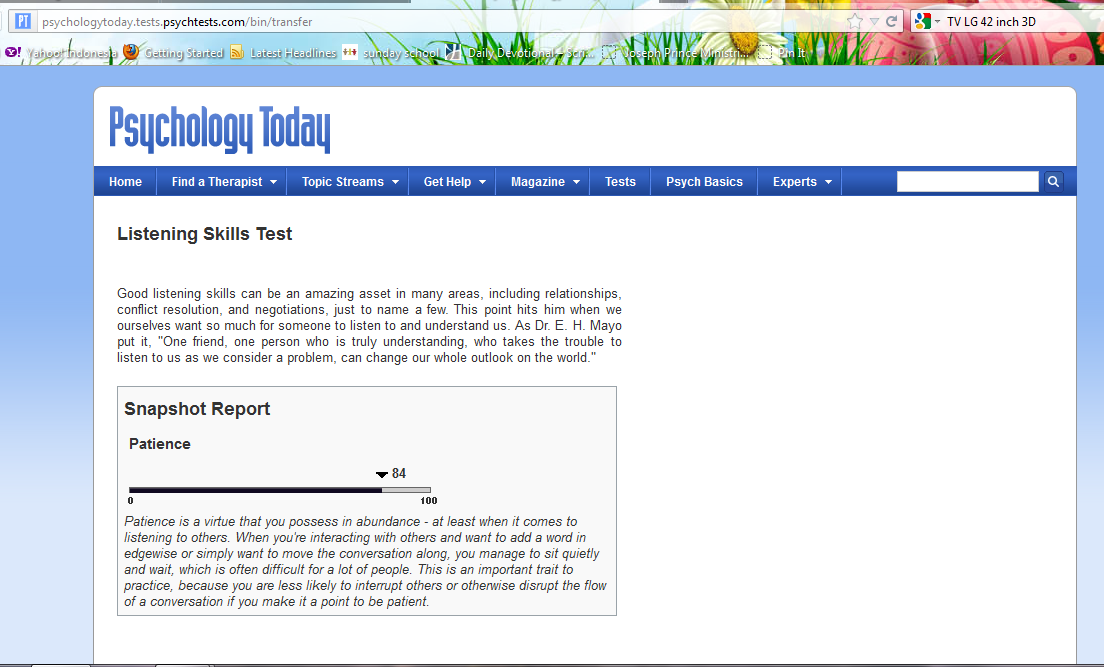 Listening Skills Test