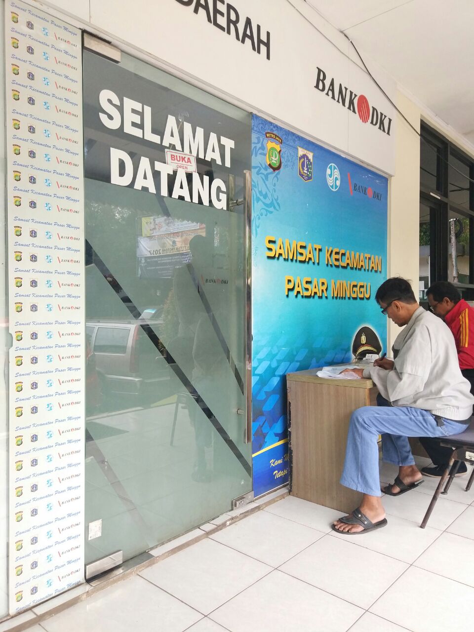 isi pendaftaran samsat kecamatan pasar minggu